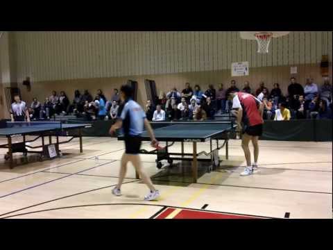 Potomac fall 2012 Semi 2nd set. Wang, Qing Liang vs Li, Tao