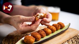 El TRUCO de la GELATINA para unas CROQUETAS cremosas