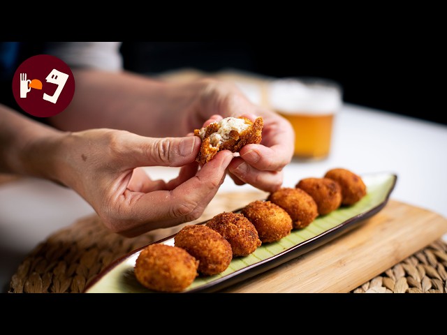 El TRUCO de la GELATINA para unas CROQUETAS cremosas
