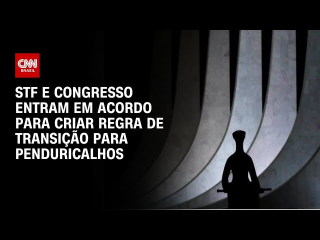STF e Congresso concordam em criar "regra de transição" para penduricalhos | LIVE CNN