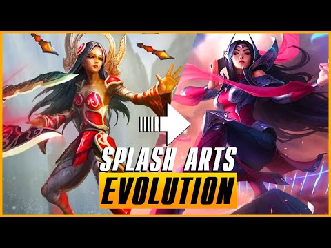 Evolution of Splash Arts in League of Legends 2023
