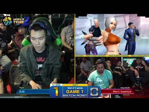 ZJZ (曾家鎮) vs Wero Asamiya - KOF XIV Neo Geo World Tour Season 2 Las Vegas Stop TOP-8