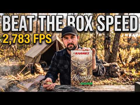 This .308 Ammo BEAT Its Own Advertised Velocity (Barnes Harvest Collection 165gr)