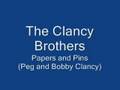 The Clancy Brothers - Papers and Pins 