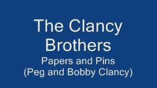 The Clancy Brothers - Papers and Pins