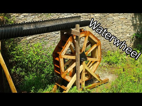 Hydro Electric Waterwheel First Voltage Reading