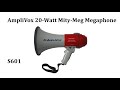 S601 Mity Meg 20 Watt Megaphone