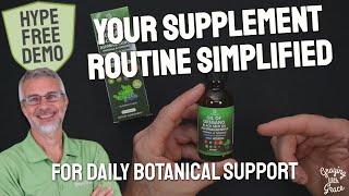 Too Many Supplements - One Dropper Instead of a Handful