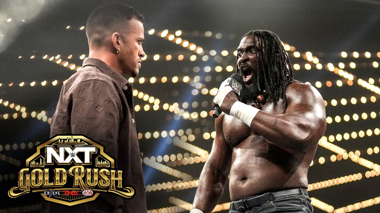 Oba Femi sends a frightening message to NXT Champion Ricky Saints: NXT Gold Rush 2025 highlights