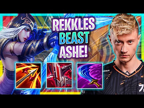 REKKLES IS A BEAST WITH ASHE! | FNC Rekkles Plays Ashe ADC vs Vayne! | Preseason 2023