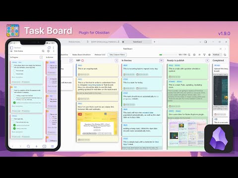 Task Board Release v1.9.0 | A Ton of Essential Features