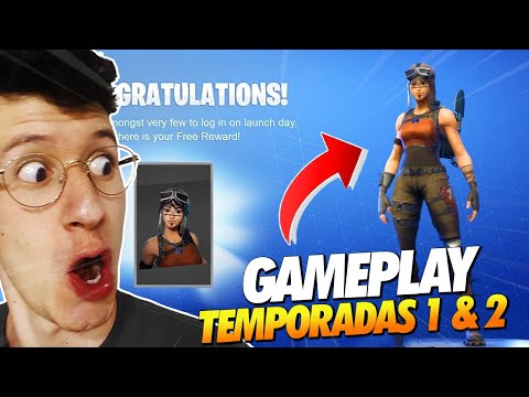 COMO ERA O FORTNITE NA TEMPORADA 2?