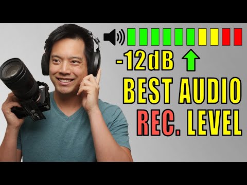 Setup Audio Levels For ANY Camera EASILY || Content Creator School
