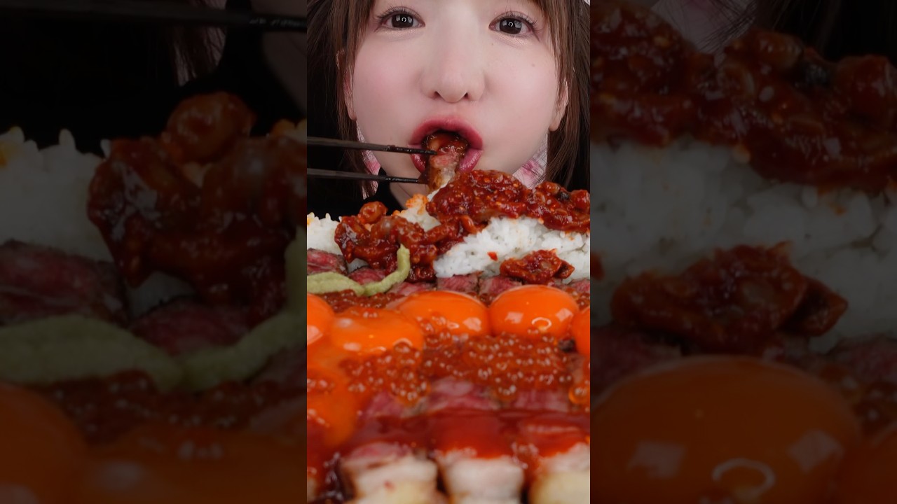 いくらステーキ爆食！！