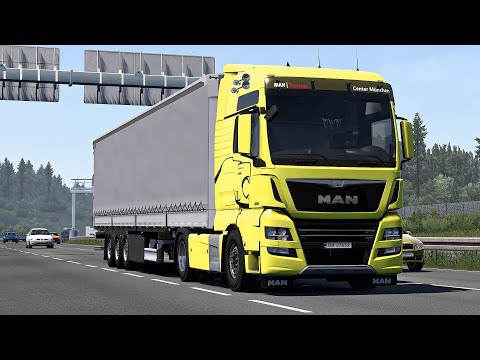 ETS2 1.44 - Austria Rework - MAN TGX 18.520 - Trip: Klagenfurt - Vienna