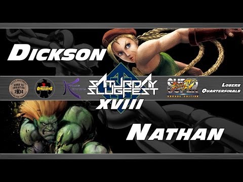 SS18 AE2012 LQF - Dickson (CAM) vs Nathan (BLA)
