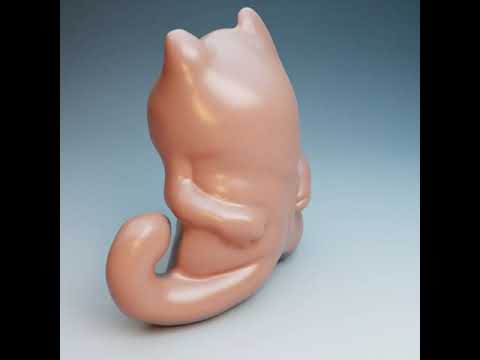 STL file Caramel Kitten 🗿 ・3D printer design to download・Cults