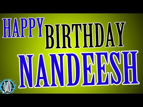 HAPPY BIRTHDAY NANDEESH! 10 Hours Non Stop Music & Animation For Party Time #Birthday #Nandeesh