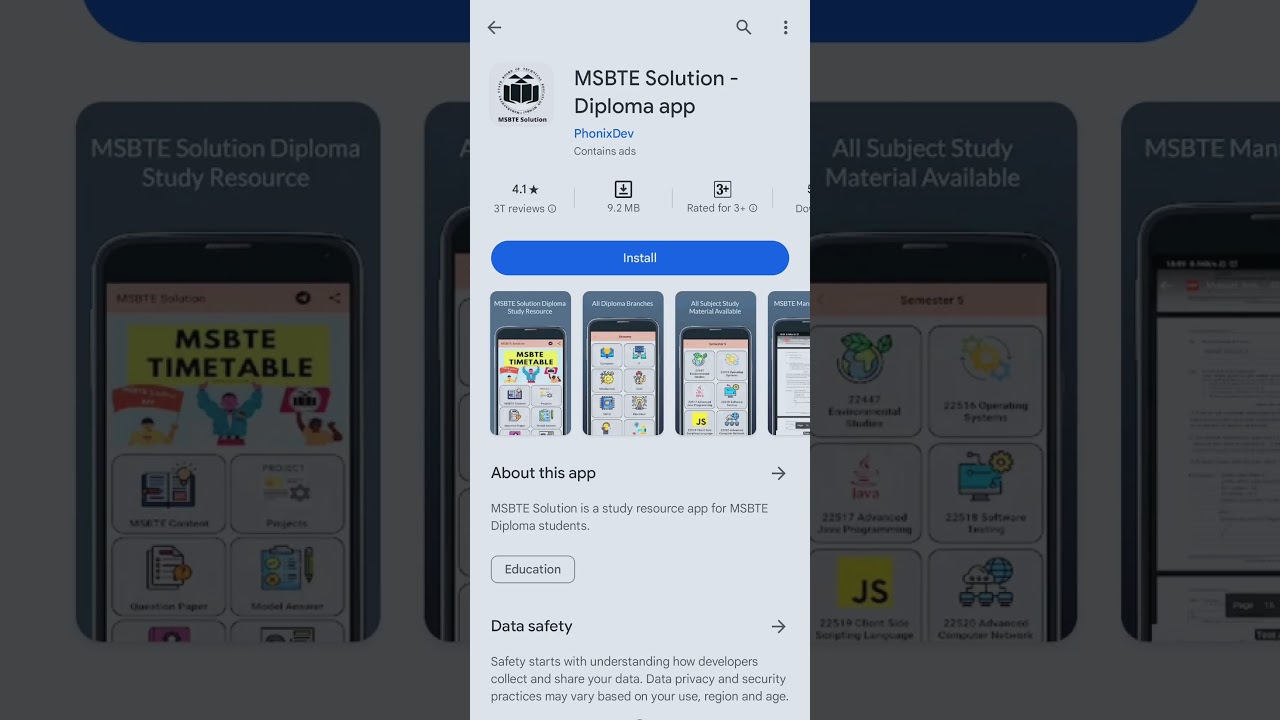 MSBTE Emerging trends in civil ETC 22609 Online Exam MCQ download #msbte #msbteonlineexam