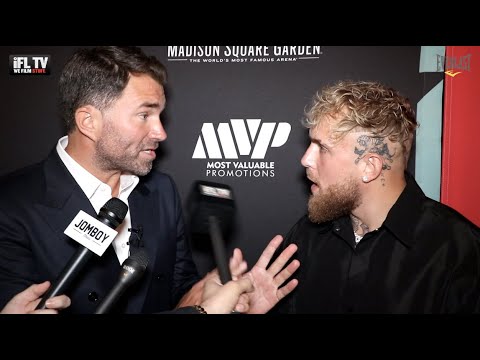 HEATED! - JAKE PAUL INCREDIBLY CALLS OUT EDDIE HEARN'S ENTIRE STABLE WHO HAVE HAD 10 OR LESS FIGHTS