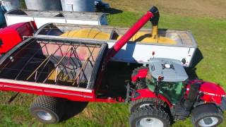 V-Series Single Auger Grain Cart Features, farm equipment videos