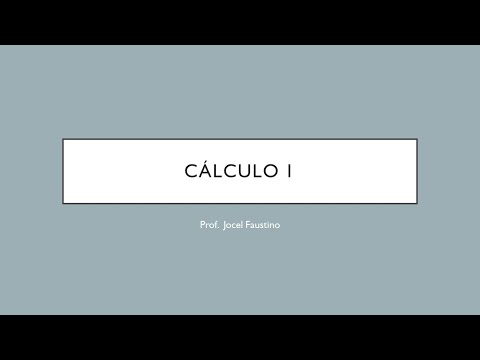 Cálculo I - Aula 04