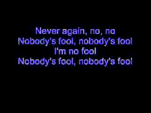 Cinderella - Nobody's Fool (Lyrics)