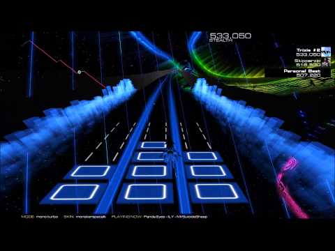 ILY - Panda Eyes  Audiosurf 2 [mono turbo] [TOP SCORE] [STEALTH]