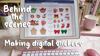 Making Digital Planner Stickers - Free stickers & Behind the scenes
