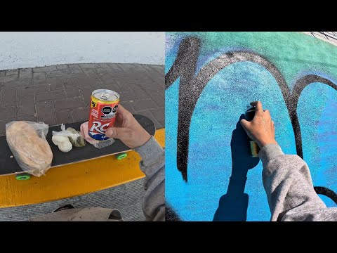 How to eat well for less than $40 pesos Graffiti bombing