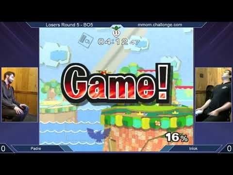 MMOM177 SSBM - Padre (C. Falcon) vs. trilok (Fox) - Melee LR5