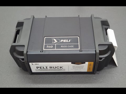 Peli R60 Personal Utility Ruck Case  Pelican