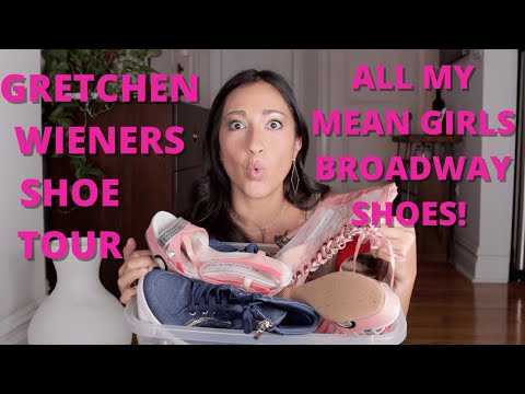 All My Gretchen Wieners Shoes from Mean Girls on Broadway!