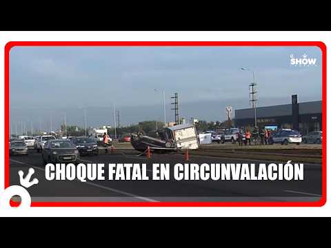 Trágico accidente en Avenida Circunvalación: Choque fatal entre un camión y un auto