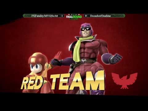 FRXX Sm4sh Doubles - Fatality/ScAtt vs Doombot/Deafstar - Smash 4 Doubles Winners Semis