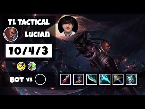 Lucian vs Kai'Sa TL Tactical BOT (10/4/3) - v11.6