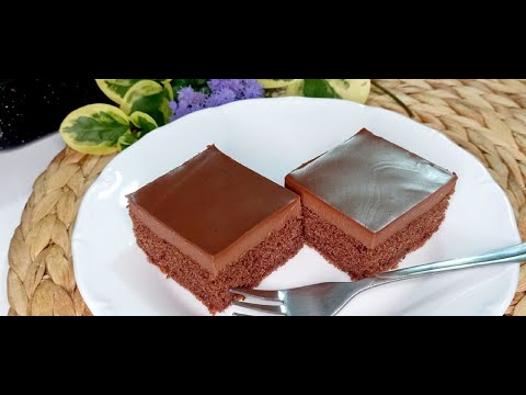 Brz,jednostavan i najbolji čokoladni kolač-BEČKE KOCKE-Quick, simple and the best chocolate cake