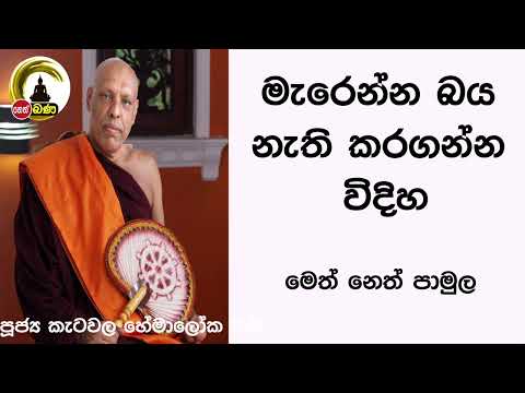 2022/07/03  Katawala Hemaloka Thero - මෙත් නෙත් පාමුල