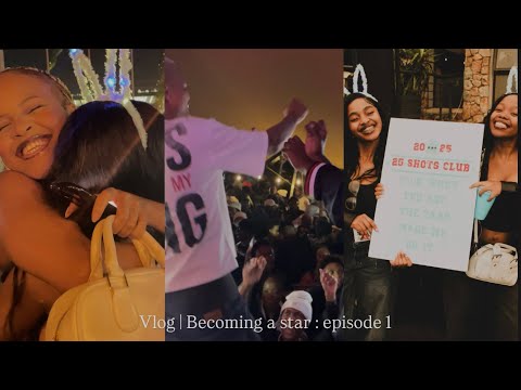 Vlog : Becoming a star : ep 1