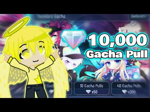 10,000 Diamond Gacha Pull! || Gacha Club Battle Mode