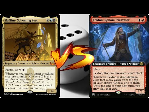 Open Qualifier Libourne - Round 2 - Raffine VS Feldonn - MTG EDH Duel Commander Cartes Magic