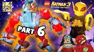 Lets Play Lego Batman 3 - Firefly & Giant Cyborg! (Part 6 BEYOND GOTHAM) Space Station Infestation