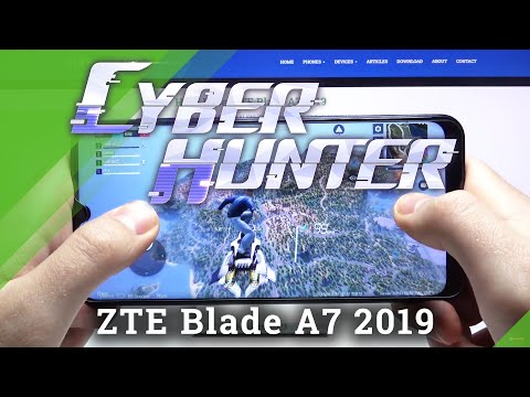 Gaming Quality Test on ZTE Blade A7 2019 - Cyber Hunter Gameplay