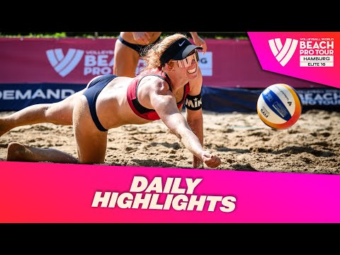 Daily Highlights Women's  - Day 3 | Highlights Hamburg 2023 #BeachProTour