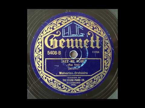 Jazz Me Blues - Wolverine Orchestra (Bix Beiderbecke's first solo on wax) (1924)