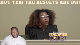 JUDGE VONDA B HOT TEA SPILLED THE RESULTS ARE IN!!!!!! THIS MESSY!!!
