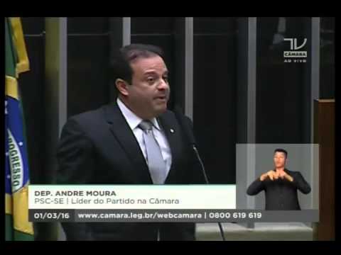 Dep. André Moura (PSC) fala sobre o PL 3123 que trata do teto do funcionalismo público