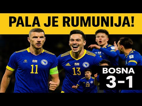 Bosna vs Rumunija – Highlights & Golovi | Bosnia vs Romania – Goals & Highlights