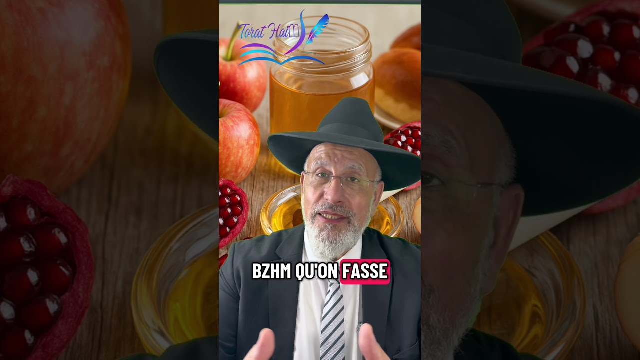 📢 Message spécial de Rav David Touitou avant Rosh Hashanah !