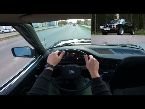 1982 BMW 5 Series [E28 518 90 Hp] | Pov Test Drive #povtestdrive